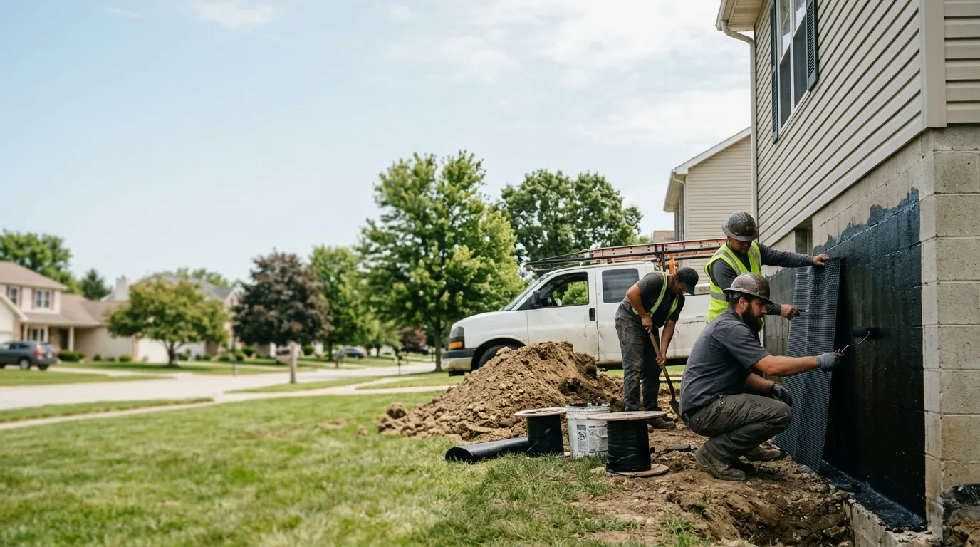 Basement Waterproofing in Wayland, IA near me